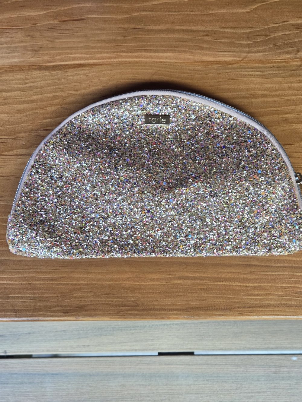 tarte Glitter Dome Cosmetic Clutch in Multicolor Sparkle
